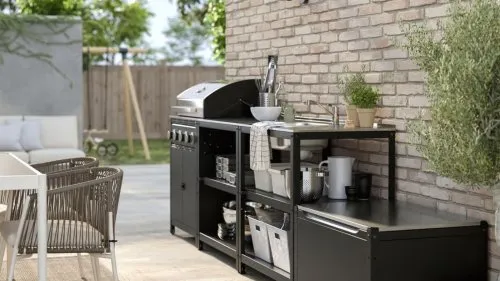 IKEA's Grillskar Outdoor Kitchen System Offers Affordable, Space-Saving Solution for Summer Entertaining