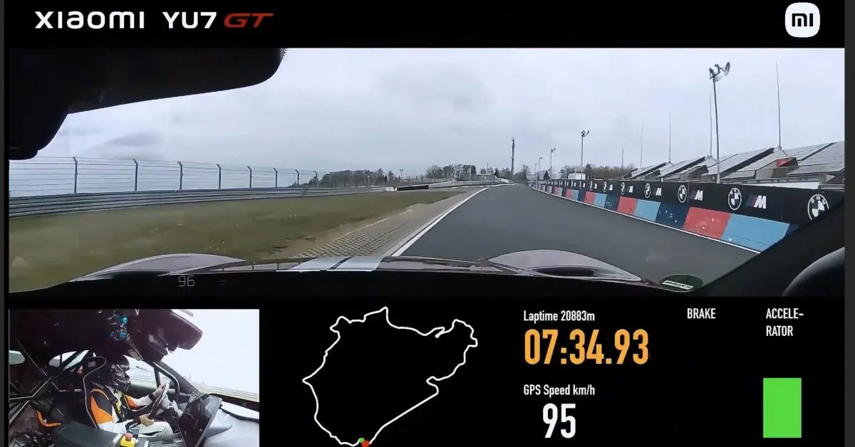 Xiaomi YU7 GT SUV Sets Nürburgring Record, Outperforming All Rivals