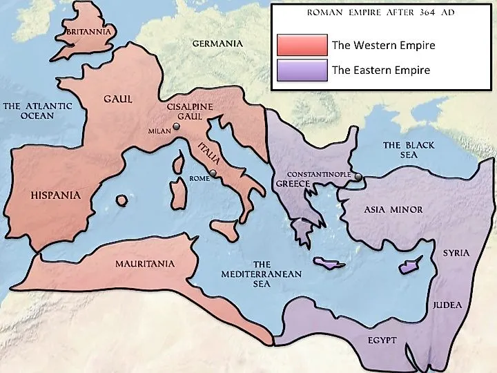 The Irreversible Split: How Internal Factors Dismantled the Roman Empire's Unity