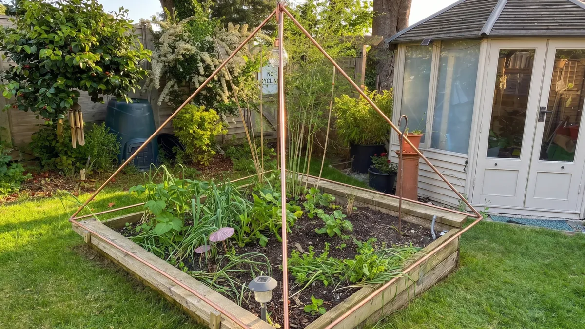 Electroculture Gardening: The Copper Pyramid Phenomenon
