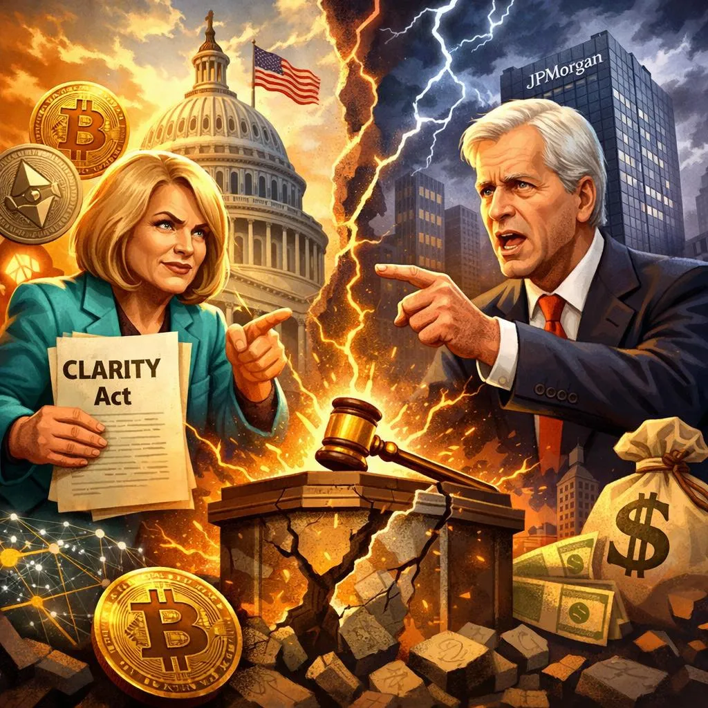 Senator Lummis Rebuts JPMorgan CEO Dimon's Criticism of CLARITY Act