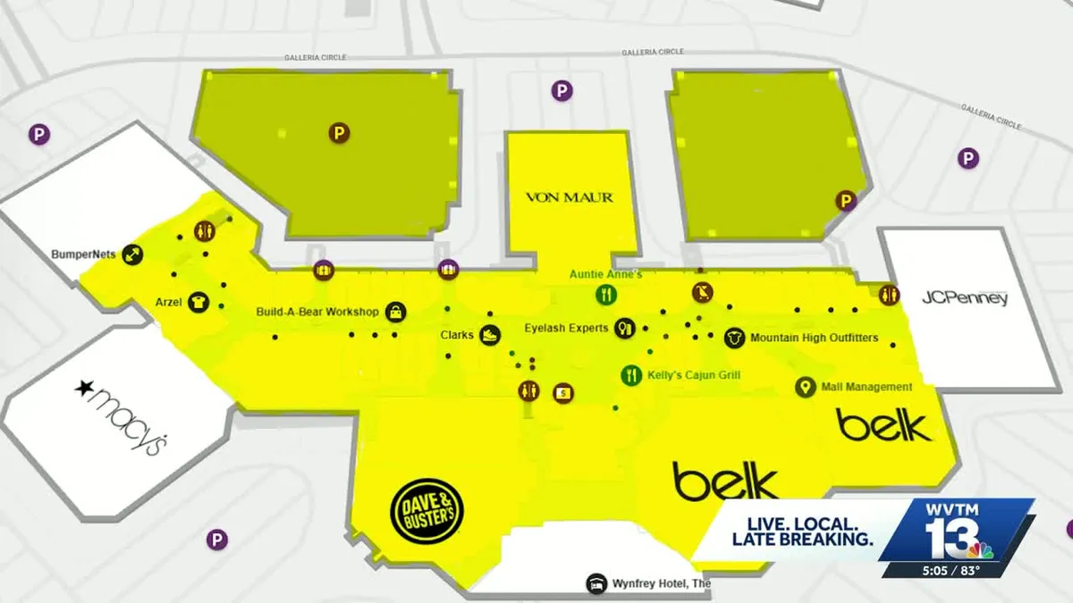 Riverchase Galleria Enters Sales Market Amidst Declining Foot Traffic