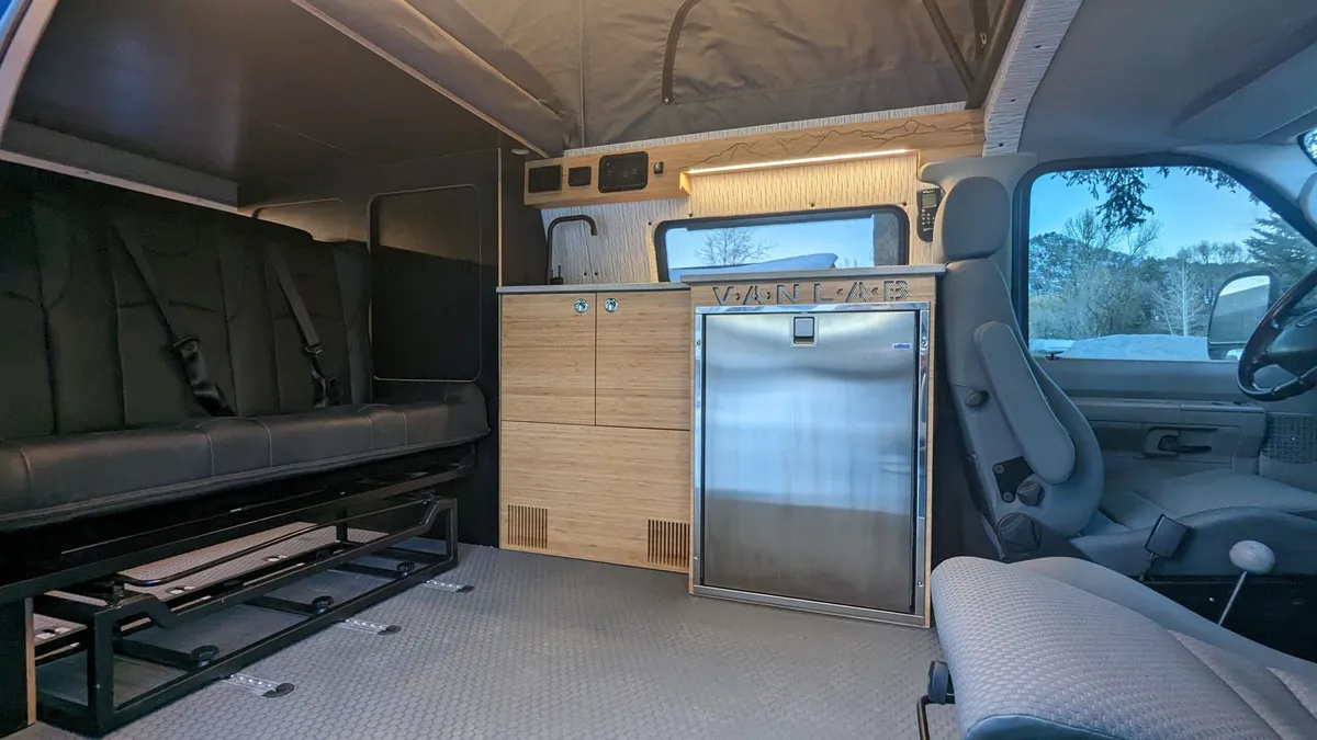 Custom 2011 Ford E-350 Quigley 4x4 Conversion Blends Utility with Adventure Van Lifestyle