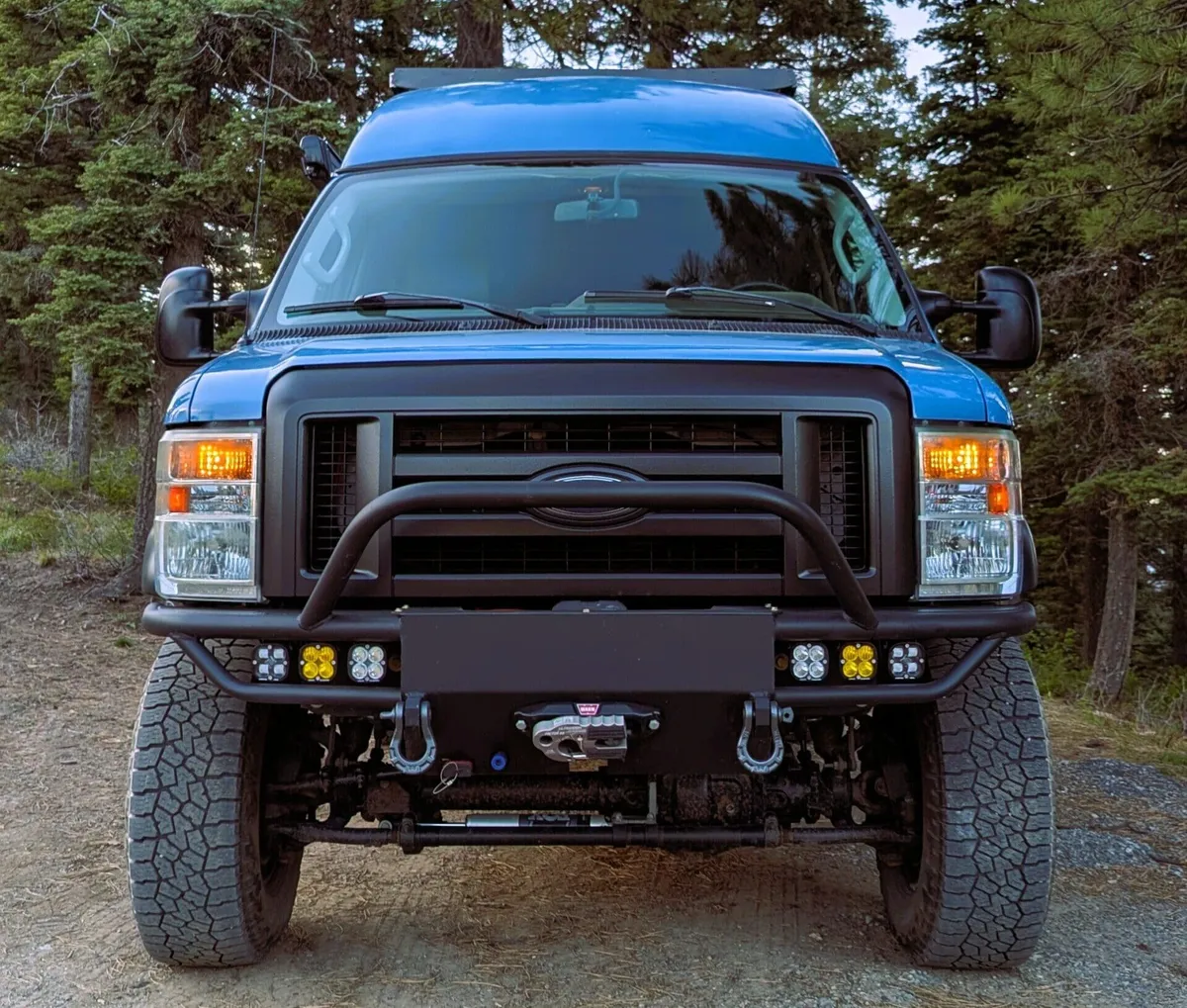 Custom 2011 Ford E-350 Quigley 4x4 Conversion Blends Utility with Adventure Van Lifestyle