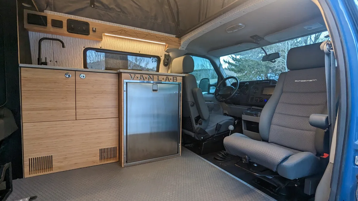 Custom 2011 Ford E-350 Quigley 4x4 Conversion Blends Utility with Adventure Van Lifestyle