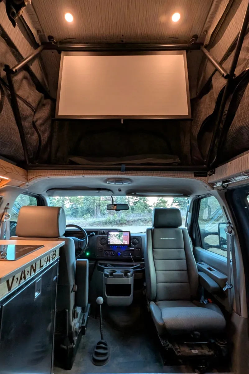 Iconic Ford E-350 Quigley 4x4 Camper Van Blends Utility and Adventure
