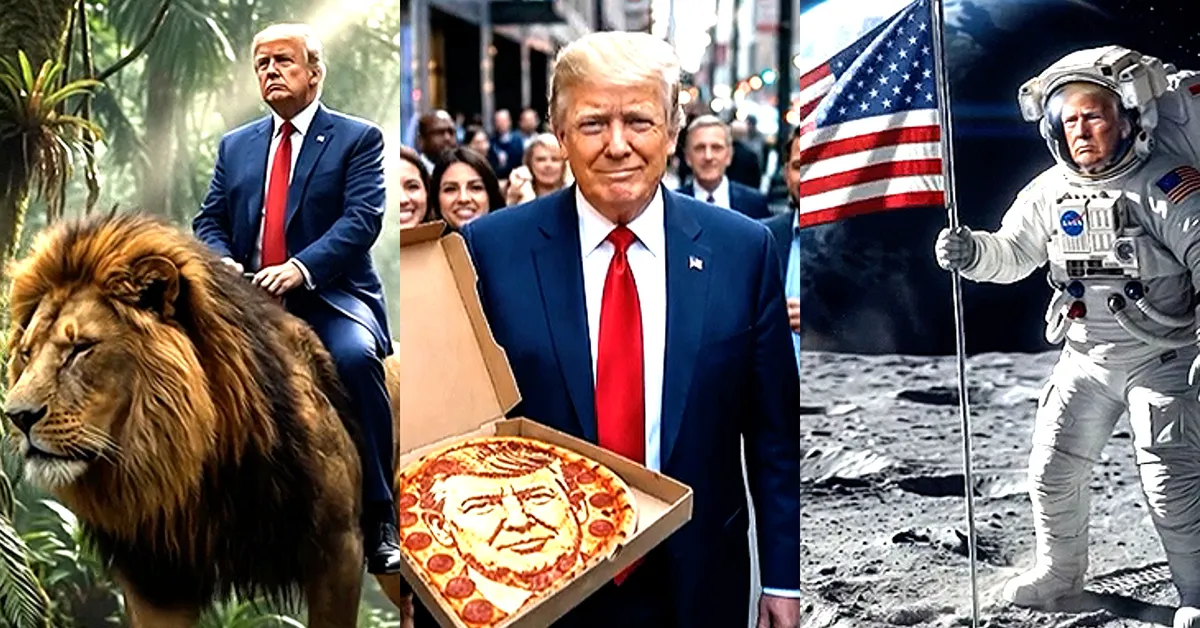 Donald Trump Unveils AI-Generated Music Video Featuring Surreal Imagery