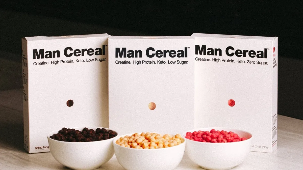 Man Cereal Sparks Online Firestorm for Gendered Marketing and Questionable Nutritional Claims
