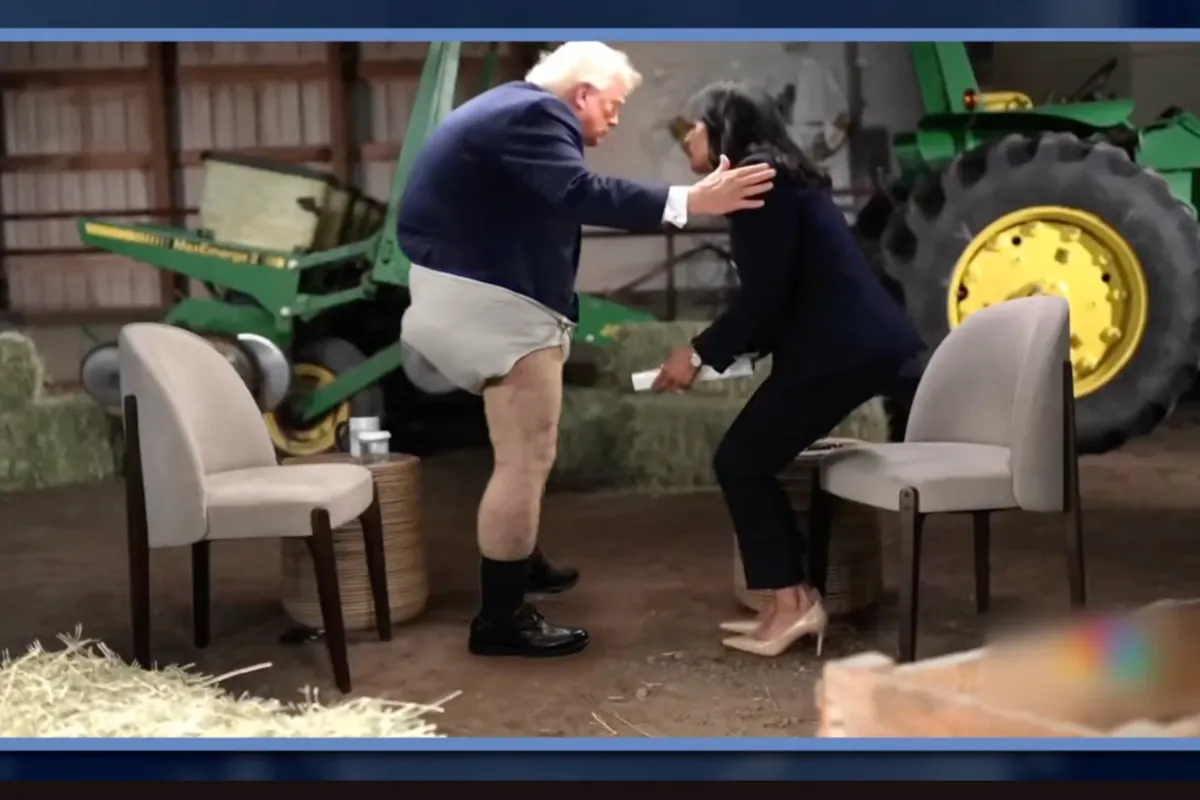 Jimmy Kimmel Mocks Trump's Interview Walkout with Diaper Skit; White House Responds