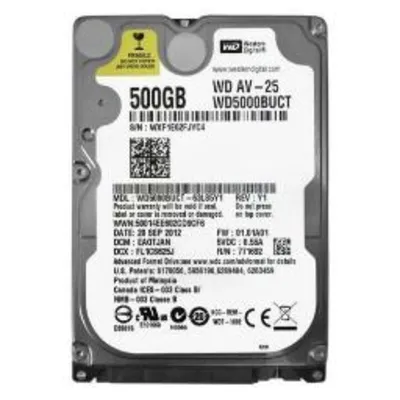 Western Digital WD500BUCT 500GB Capacity