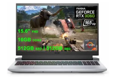 Image Dell G15 Ryzen Edition Ryzen 7 5800H Rtx 3050Ti 8Gb 512Gb
