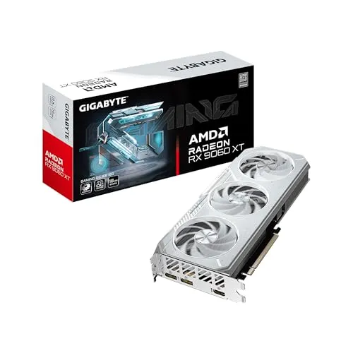 Image GIGABYTE RX 9060 XT Gaming OC ICE 16G Graphics Card