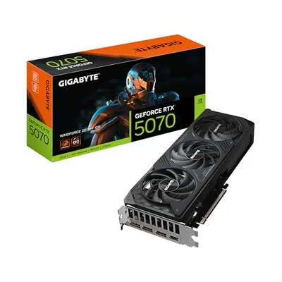 GIGABYTE RTX 5070 WINDFORCE OC 12G Graphics Card