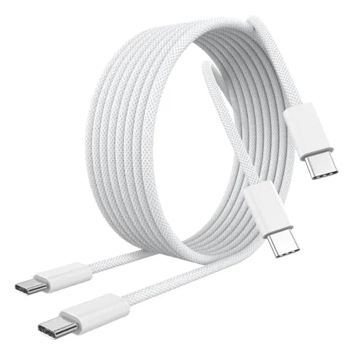 Image FUHAYA USB-C to USB-C Cable 6ft White