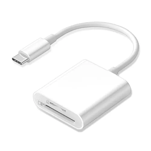 Image LBSC USB-C SD MicroSD Card Reader 2-Slot
