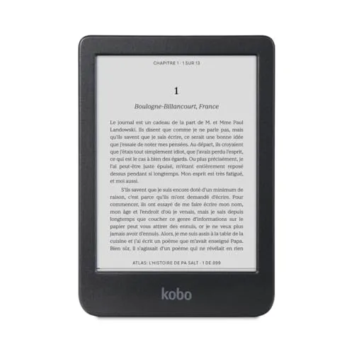 Image Kobo Clara BW 6" eReader Black