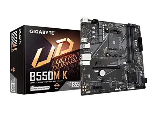 Image GIGABYTE B550M K Motherboard AM4 Ryzen