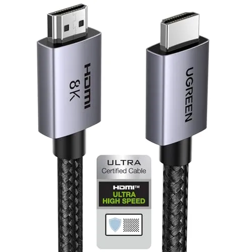 Image UGREEN 8K HDMI 2.1 Cable 6.6FT