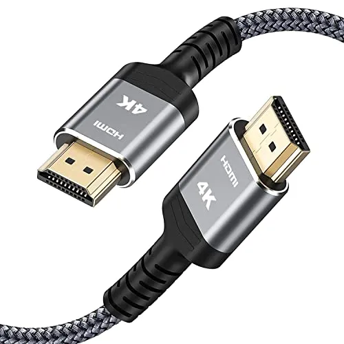 Image Highwings 25ft Braided HDMI Cable 2.0