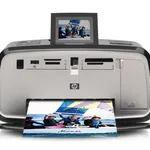 HP Photosmart A717 Compact Photo Printer, Inkjet, 4800x1200 DPI