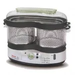 Tefal VitaCuisine 2-Basket 2000W Freestanding Steamer - Grey/Silver