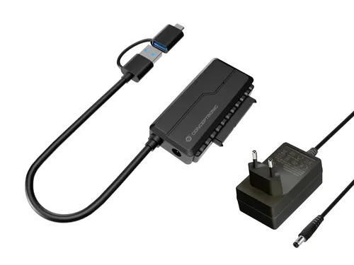 Image Conceptronic ABBY21B USB 3.0 to SATA Adapter with Power Supply