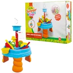 Summertime Sand and Water Play Table