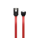 Ewent SATA HDD Cable, L-Type 90° with Clips, 1.5/3/6 Gbit/s
