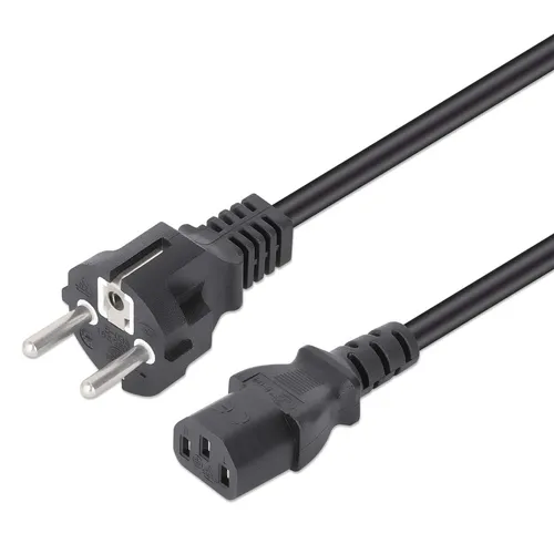 Image Manhattan EU Power Cable C13 to CEE 7/7