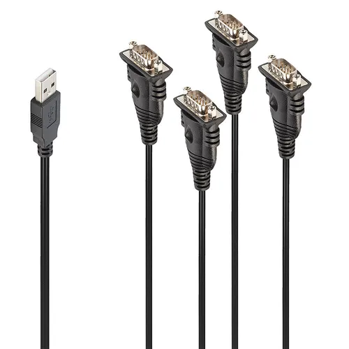 Image Lindy USB to 4-Port Serial Converter