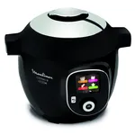 Moulinex CE8558 Multicooker & Pressure Cooker, 6L, 1600W, Black/Chrome