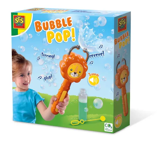Image SES Creative Bubble Pop! Lion STEM Toy