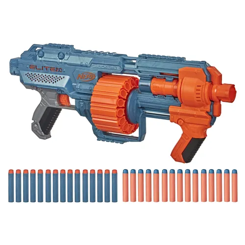 Compare Nerf Elite 2.0 E9527EU4 Blaster with XSHOT Insanity HorrorFire Doomsday Blaster (16 Darts)