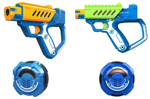 Compare Silverlit 86845 Toy Blaster with XSHOT Insanity HorrorFire Doomsday Blaster (16 Darts)