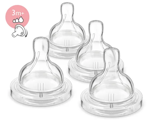 Compare Philips AVENT Anti-Colic Bottle Teat SCF425/47 with Philips AVENT Natural Bottle Teat SCF633/42