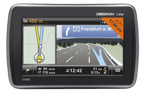 Compare Kenwood DNX7190DABS In-Dash 6.95" TFT Touchscreen GPS Navigator - Black with MEDION GoPal E5455 EU GPS Navigator
