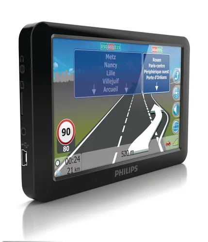 Compare Kenwood DNX7190DABS In-Dash 6.95" TFT Touchscreen GPS Navigator - Black with Philips PNS500/12 GPS Navigator