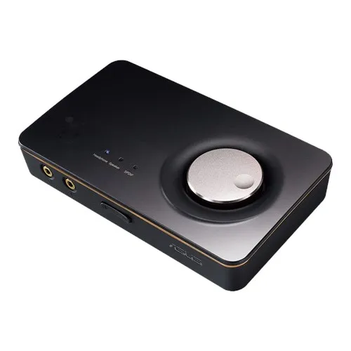 Image ASUS Compact USB 7.1 HD Sound Card with Headphone Amplifier