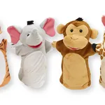 Melissa & Doug Zoo Friends Hand Puppets