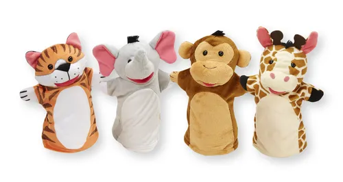 Compare Melissa & Doug Palace Pals Hand Puppets with Melissa & Doug Zoo Friends Hand Puppets