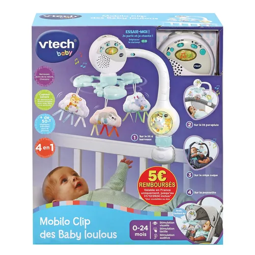 Image VTech 80-513165 Baby Crib Mobile