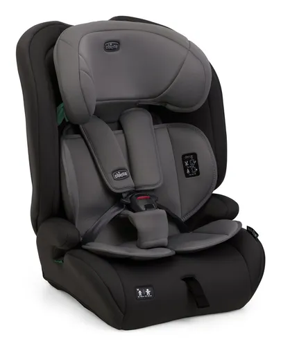 Image Chicco Gro-Up i-Size Child Car Seat 1-2-3 (9-36kg, 15 Months - 12 Years) - Black/Grey