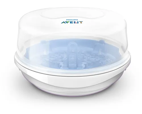 Compare Momcozy 4-in-1 Compact 6-Bottle Sterilizer Dryer with Philips AVENT Microwave Steam Baby Bottle Sterilizer SCF281/05