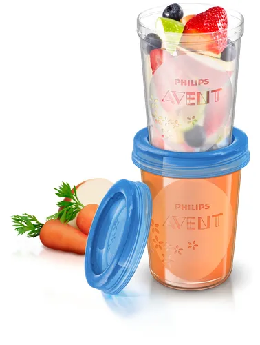 Compare Philips AVENT Food Storage Cup SCF639/05 with Philips AVENT Skin Contact Nipple Shield