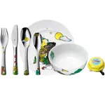 WMF 12.9410.9009 toddler cutlery Toddler cutlery set Multicolour, White Porcelain, Stainless steel