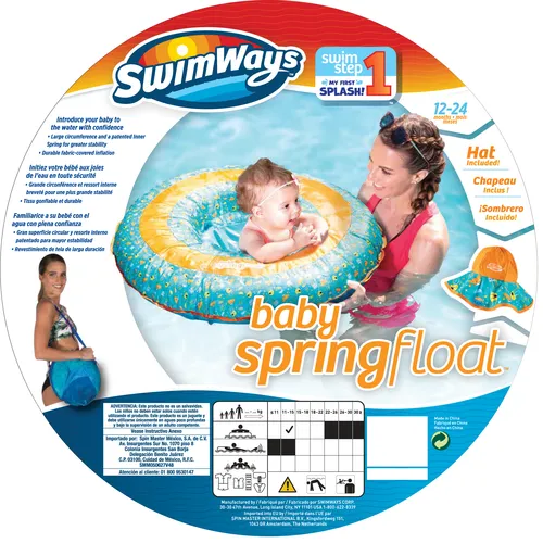 Image SwimWays Baby Spring Float with Hat