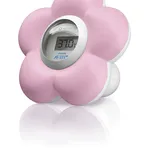 Philips AVENT Pink flower Baby Bath and Room Thermometer