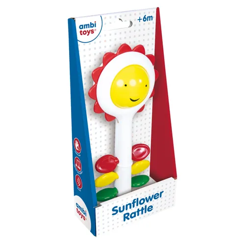 Image Ambi Toys Sunflower Baby Rattle