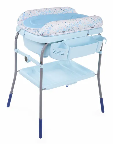 Compare Chicco Cuddle & Bubble Baby Changing Table - Blue with Chicco Cuddle & Bubble Baby Changing Table - Graphite