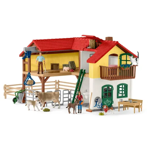 Image Schleich FARM WORLD Large Farm House Play Set